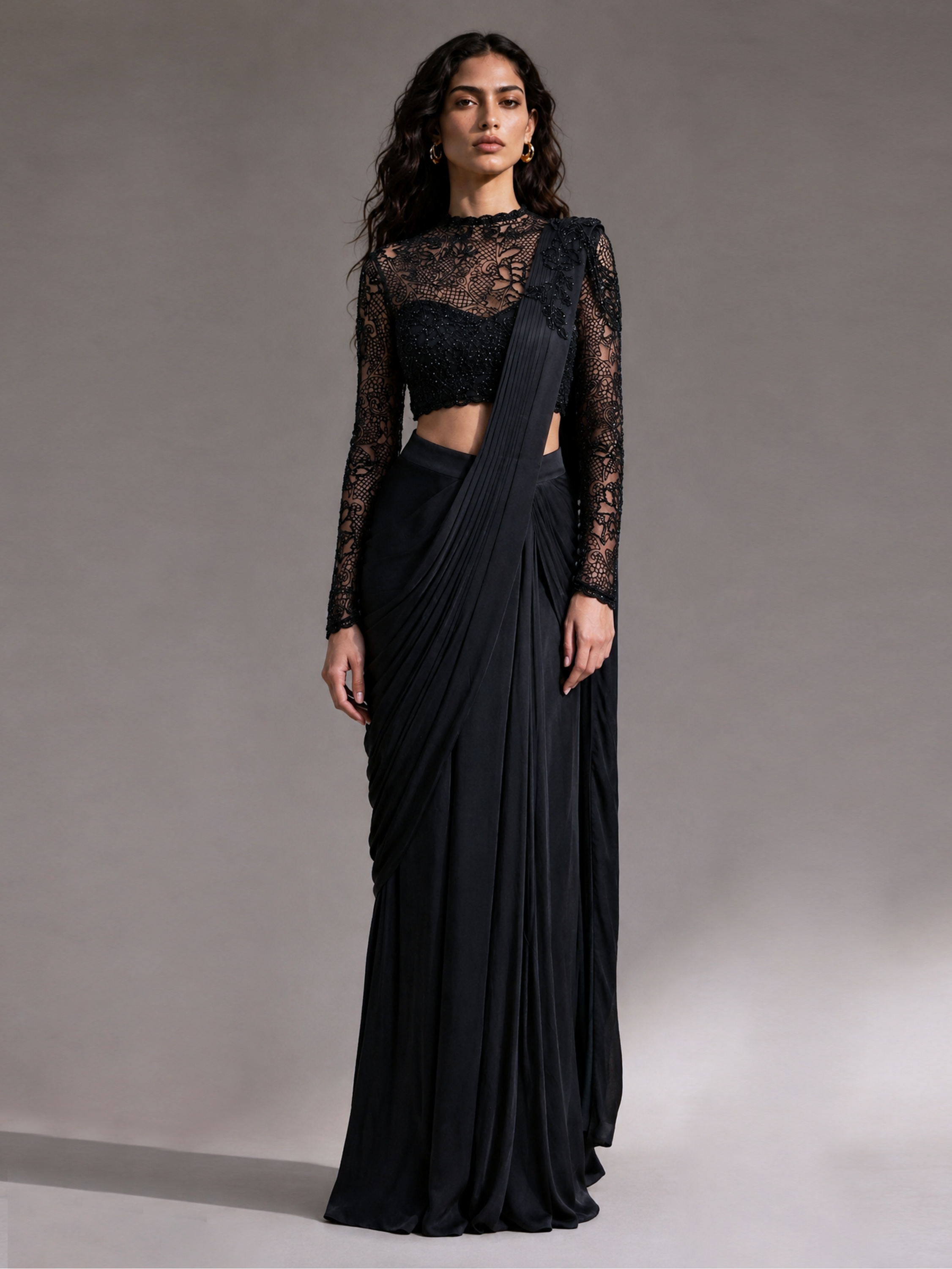 BELLADONNA SAREE GOWN
