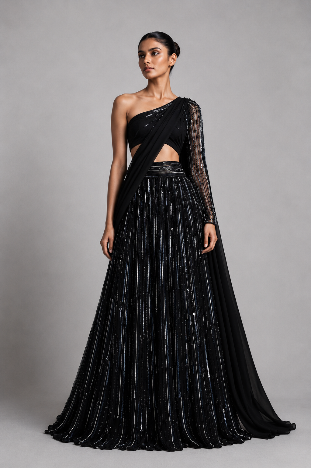 PERSEUS LEHENGA GOWN