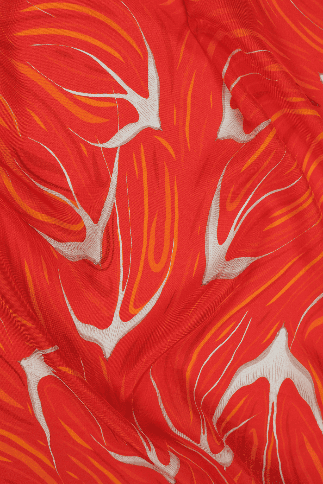 Zephyr Scarf-Vermillion