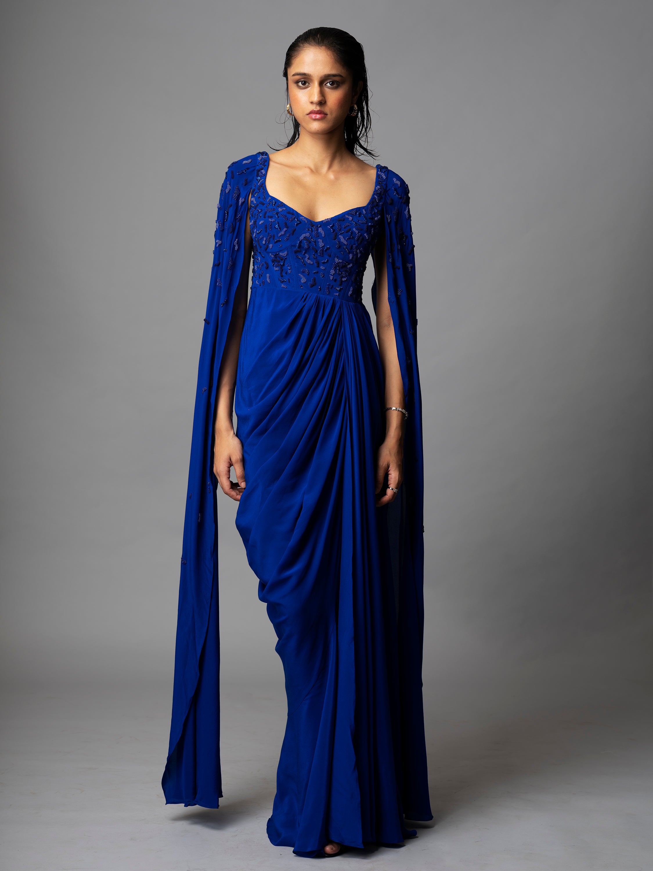 DIONÉ GOWN (COBALT BLUE)