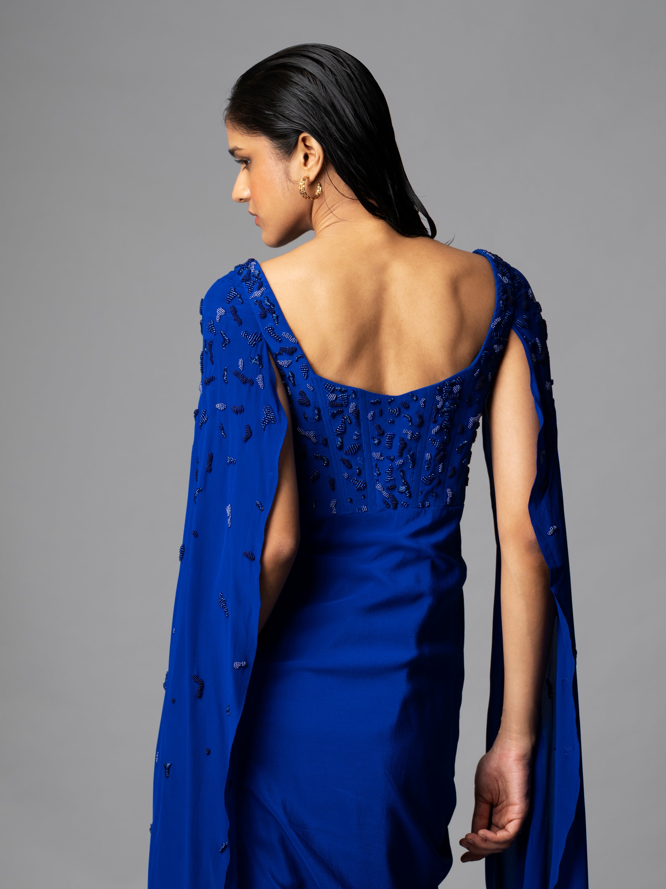 DIONÉ GOWN (COBALT BLUE)