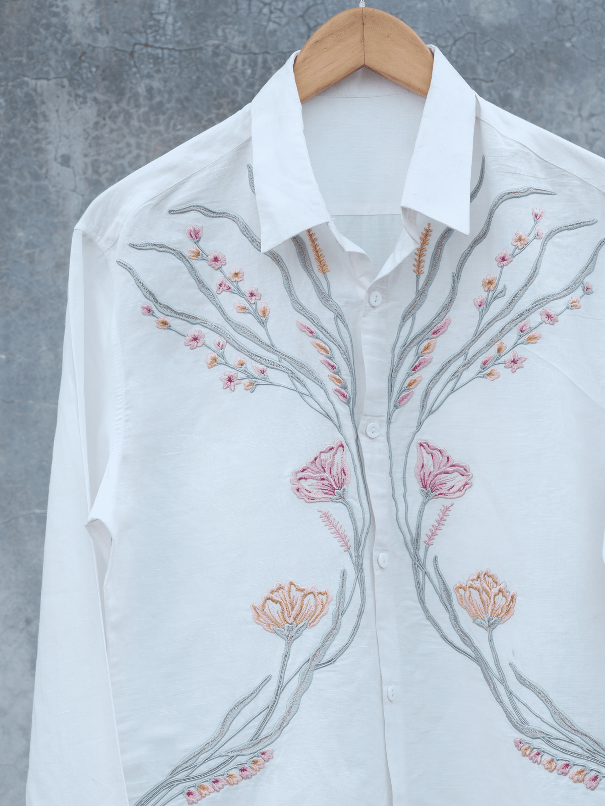 BOTANIST SHIRT- IVORY