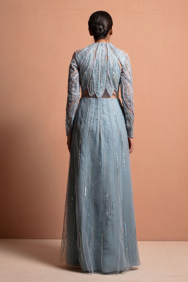 PETALWRAP in Frost Blue