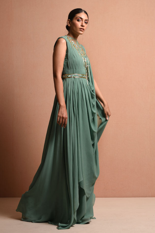 INFLORE SAREE GOWN