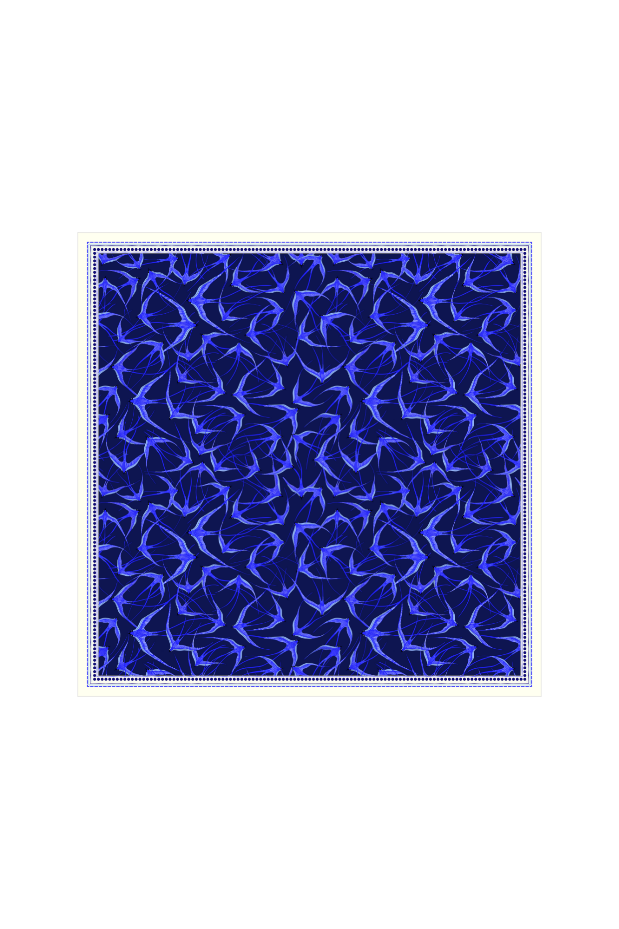 Zephyr Scarf- Indigo