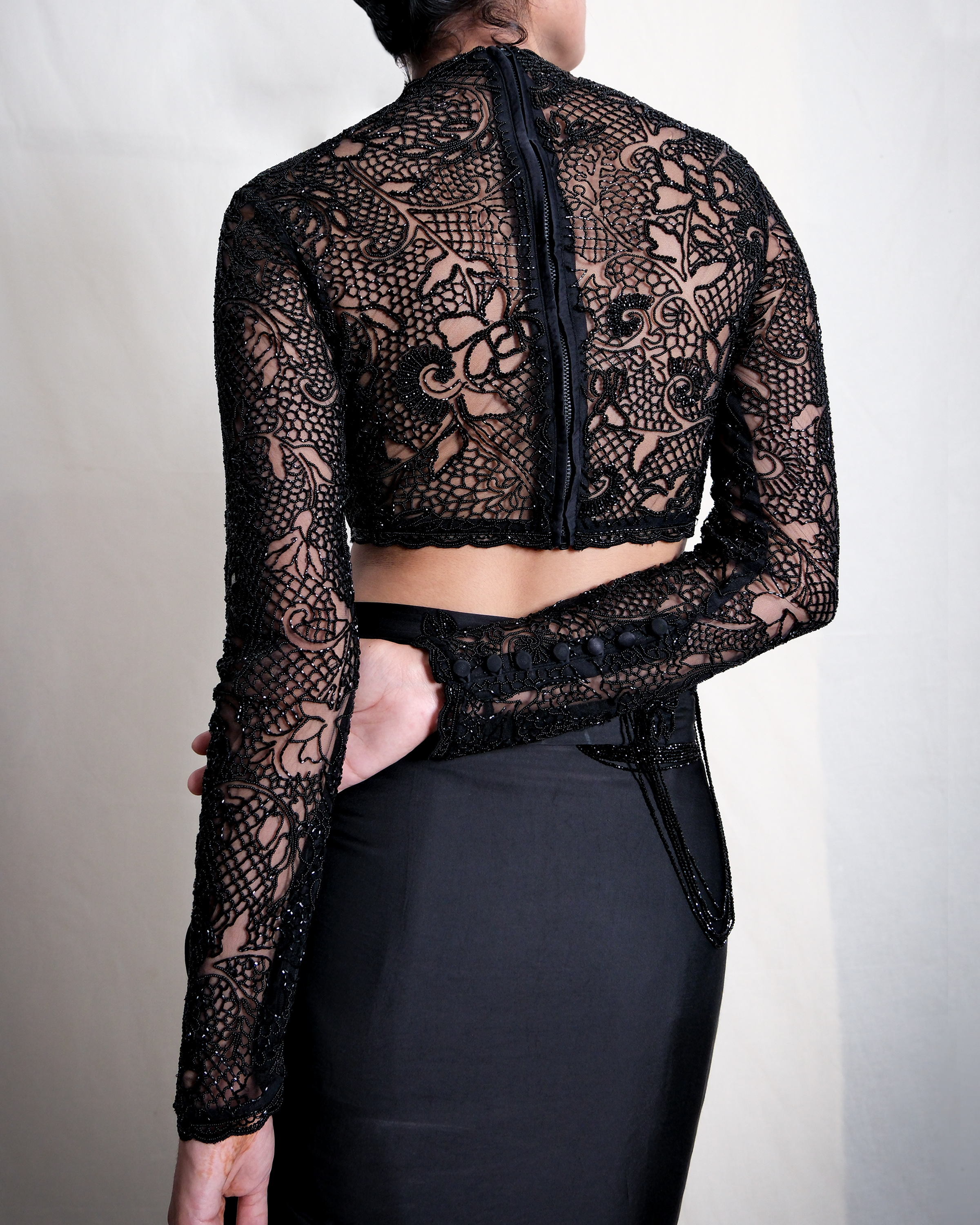 BELLADONNA SAREE GOWN