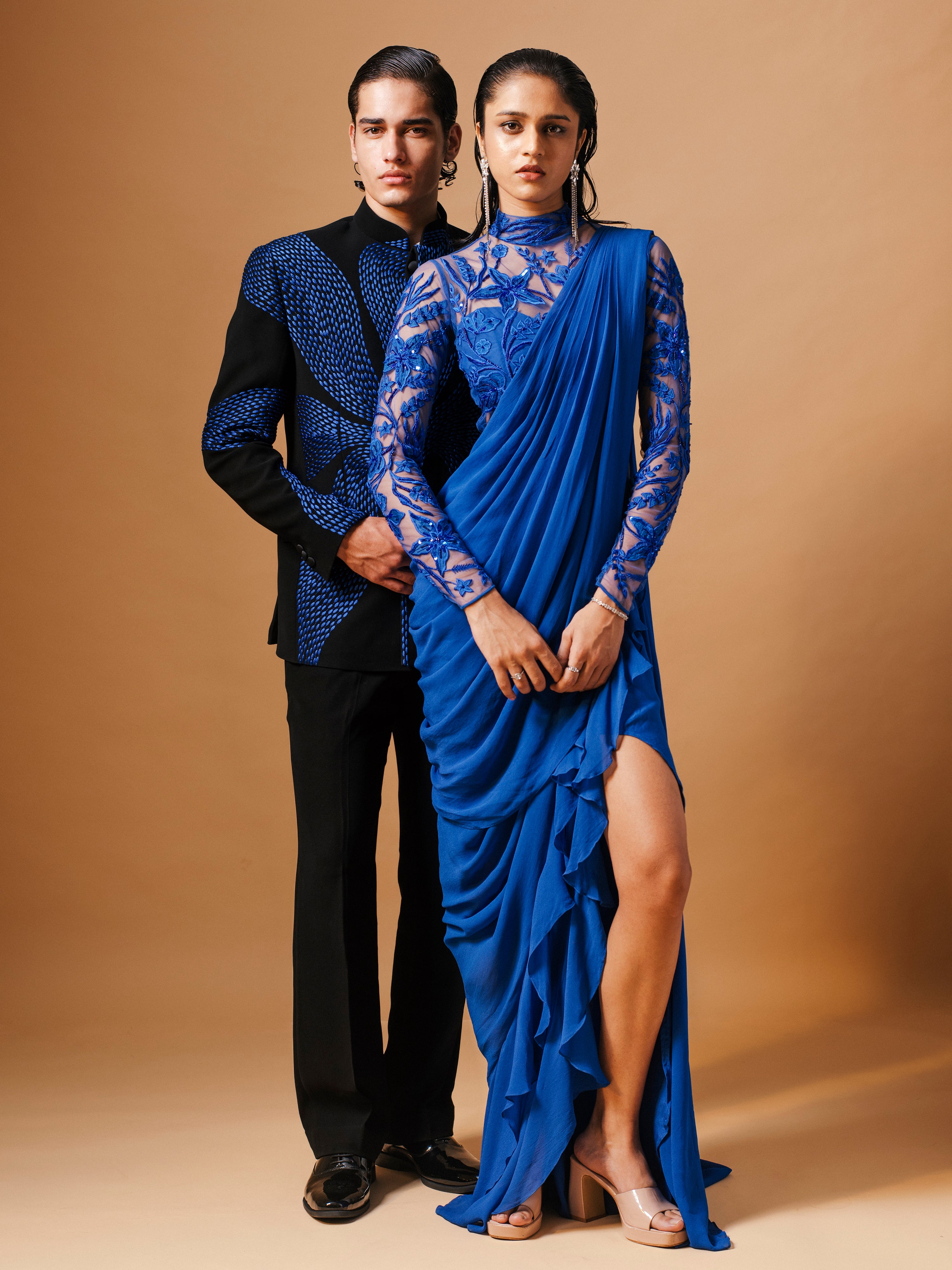SCARR BANDHGALA SET