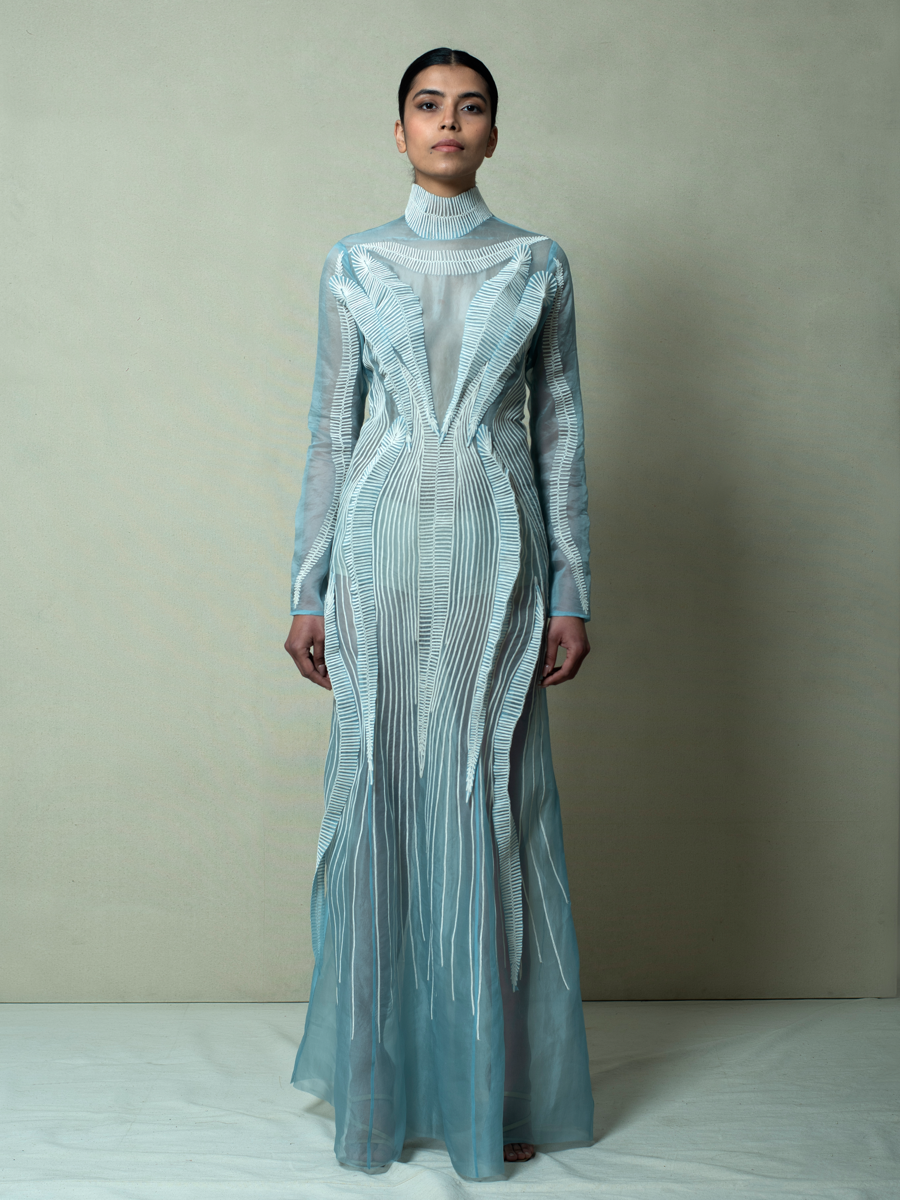 COSMIC TRIBE STATEMENT GOWN
