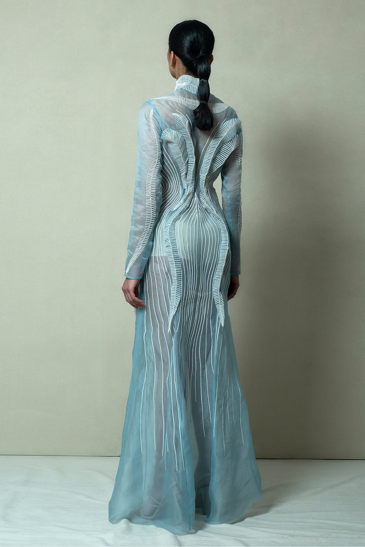 COSMIC TRIBE STATEMENT GOWN