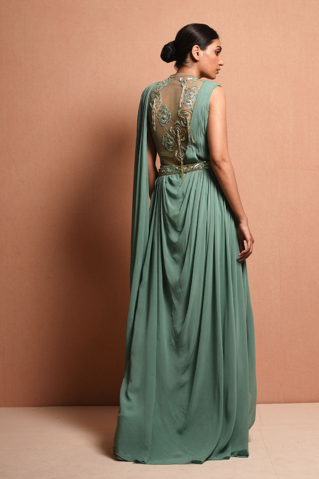 INFLORE SAREE GOWN
