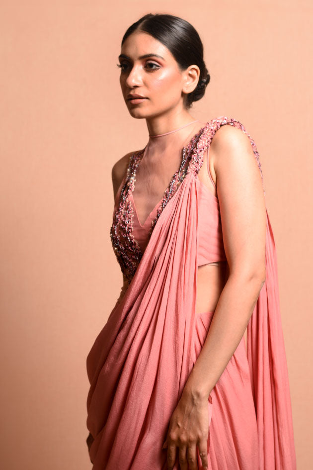 TWIGSTALK SAREE GOWN